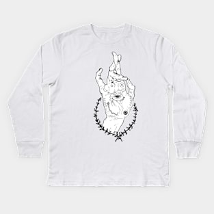 Hand it Over Kids Long Sleeve T-Shirt